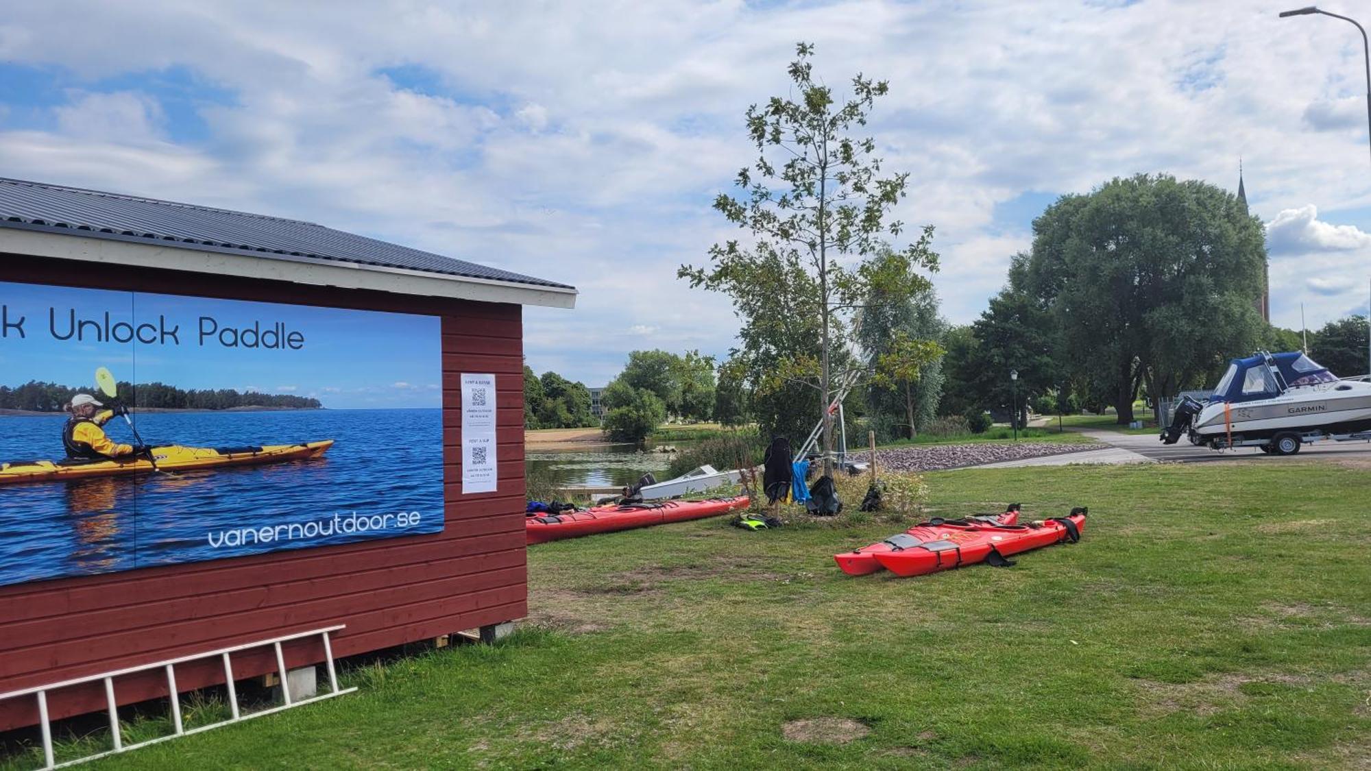 Vaenerport Lakefront Hotell Mariestad Dış mekan fotoğraf