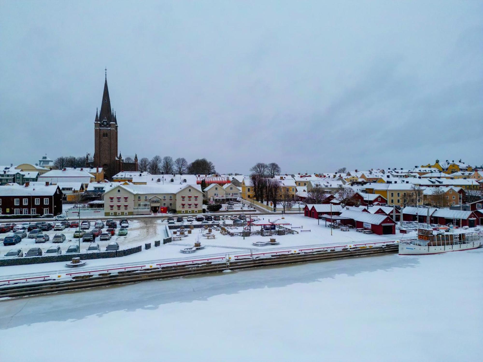 Vaenerport Lakefront Hotell Mariestad Dış mekan fotoğraf
