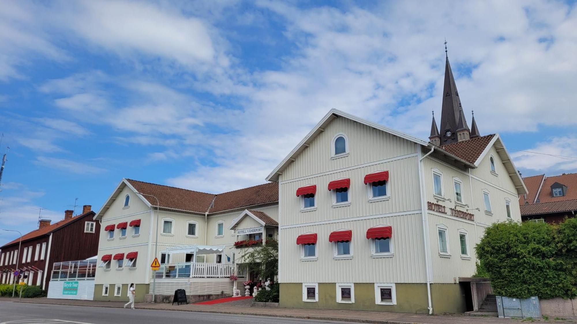 Vaenerport Lakefront Hotell Mariestad Dış mekan fotoğraf